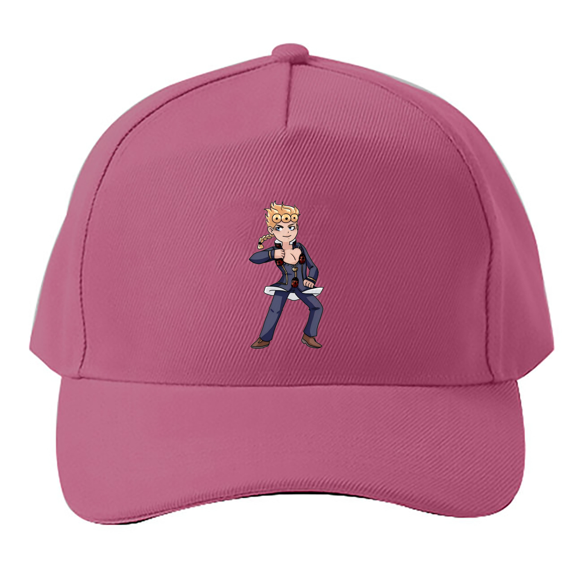（画像用） ジョジョの奇妙な冒険 ジョルノ?ジョバァーナ JoJo's Bizarre Adventure Giorno Giovanna ベースボールキャップ 綿100％ 男女兼用 帽子 スポーツ